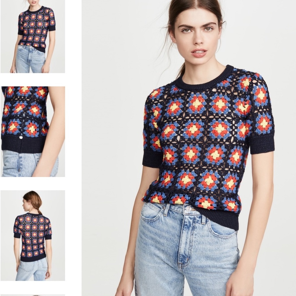 Scotch & Soda crochet top